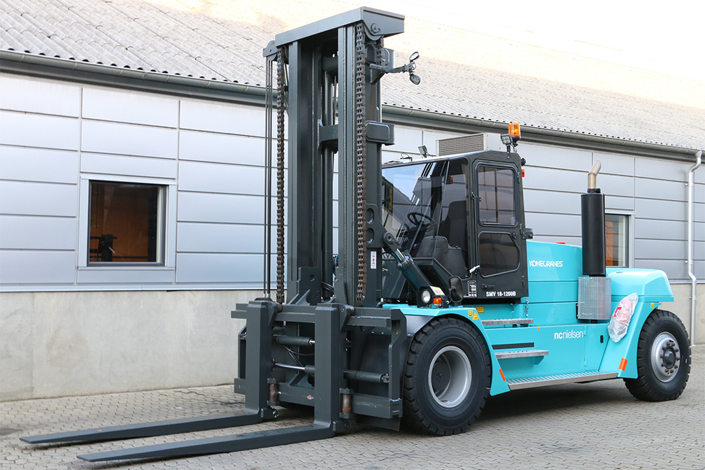 Ny, renoveret Konecranes gaffeltruck