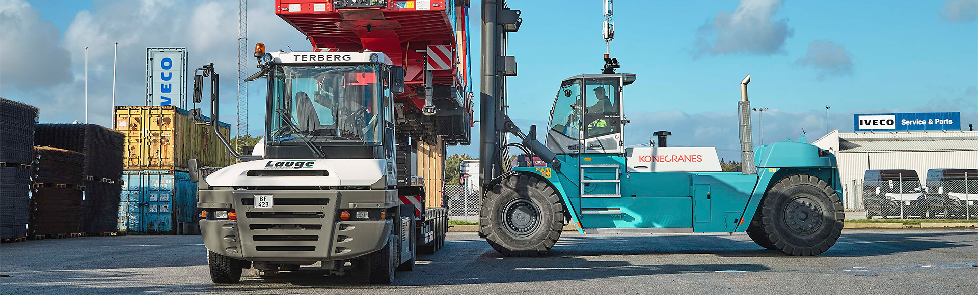 Grænseløs service hos Lauge Transport og N.C. Nielsen